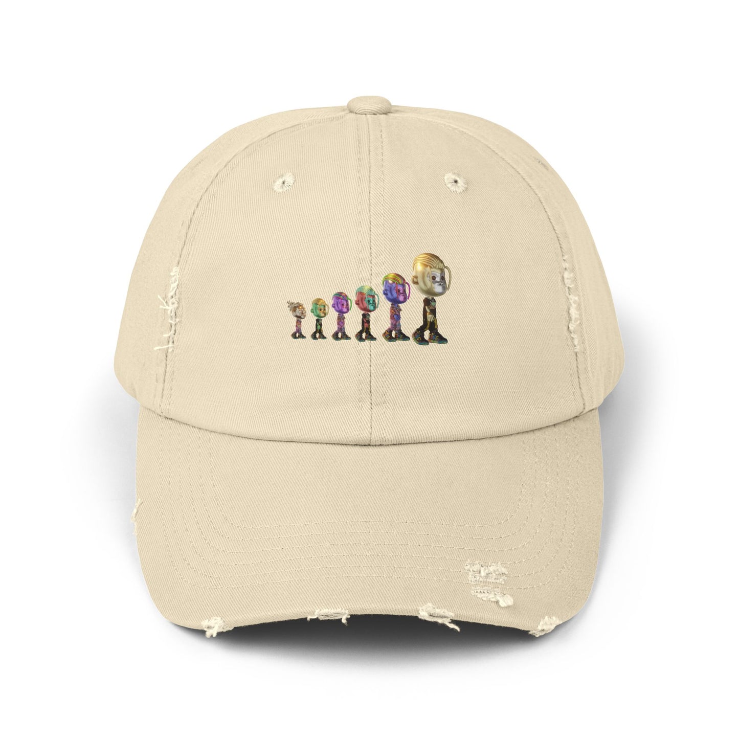 Unisex Distressed Cap