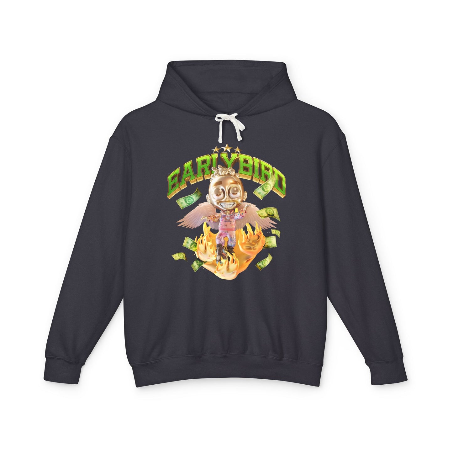 Unisex Lightweight Hooded Sweatshirt