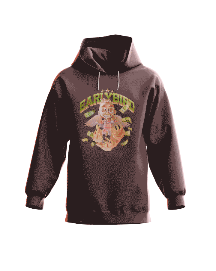 Unisex Lightweight Hooded Sweatshirt